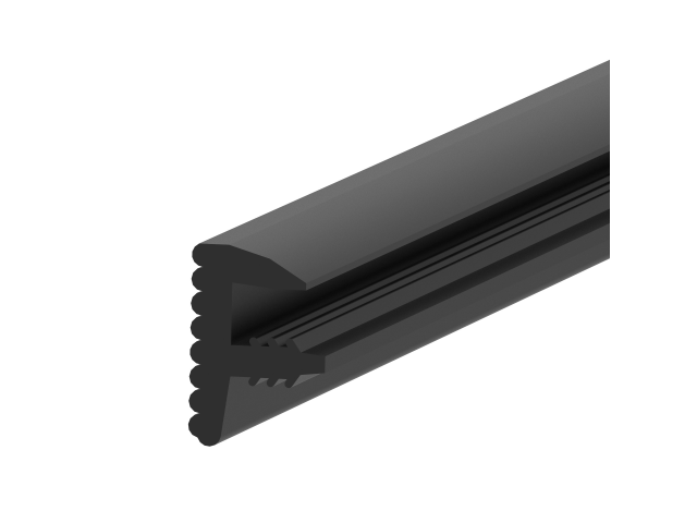 Glasdichtung für Profil Rubber F
